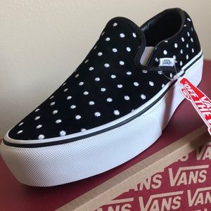 Classic Slip-On Suede “Polka Dot”